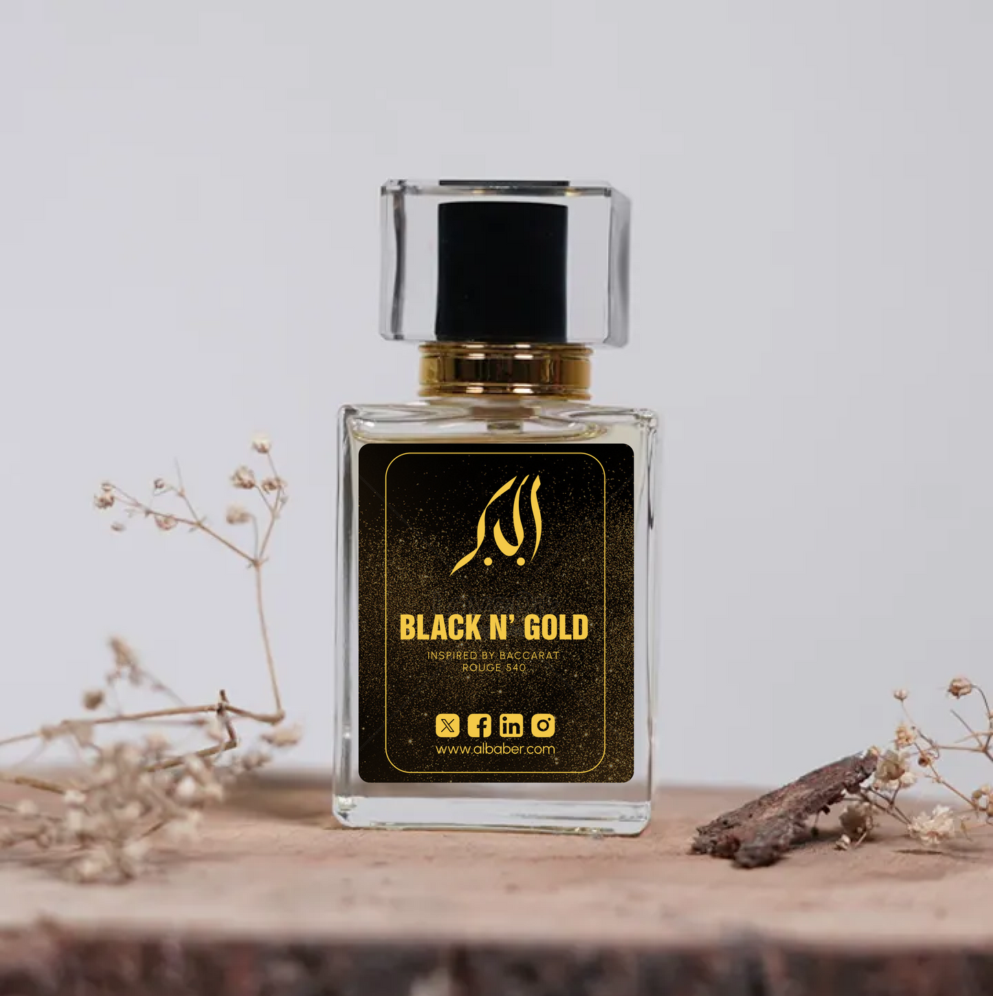 Black N Gold – Inspired by Baccarat Rouge 540