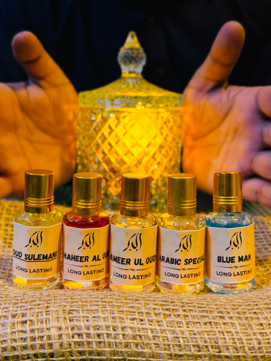 5 Premium Attar Collection – Rich, Elegant & Long Lasting