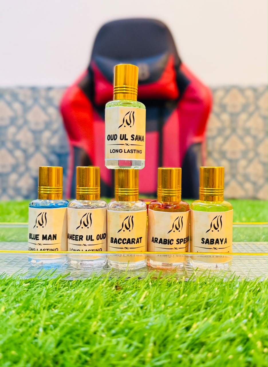 6 Attars Pack – Premium Oud & Arabic Fragrances