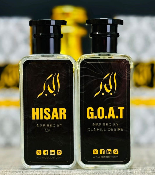 Luxury Perfume in Golden Deal - Hisar and Goat