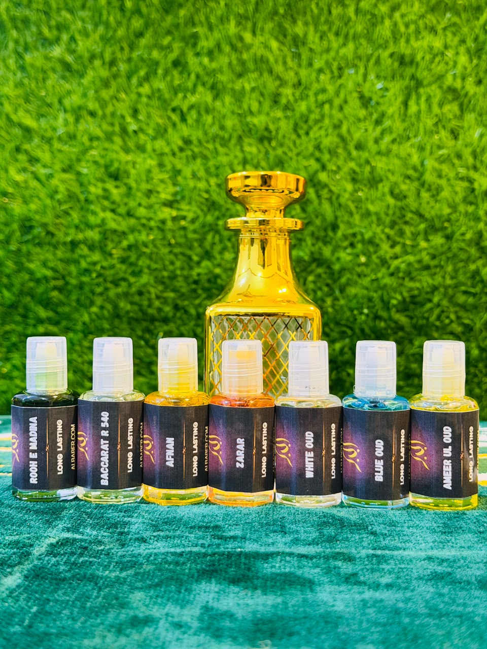 7-in-1 Premium Attar Set – 12ML Each Bottle